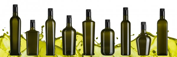  Bottiglie Vetro Per Olio