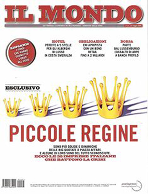 IL MONDO - Corriere della sera - PICCOLE REGINE - classifica delle medie imprese italiane